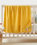 Juniors yellow lion blanket
