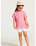 Juniors polka dot print poncho (Winter)