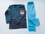 Juniors I am the boss shirt & pyjama set (set of two)