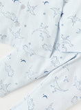 Juniors All Over Dino & Hippo Printed Shirt & Pyjama Set (Set Of 2)