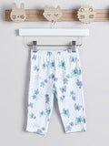 Juniors All Over Butterfly Printed Shirt & Pyjama Set (Set Of 2)