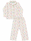Juniors All Over Floral Printed Shirt & Pyjama Set (Set Of 2)