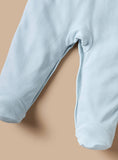 Juniors Boys Blue Collared Formal Sleepsuit