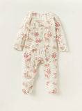Juniors Girls All Over Jungle Theme Printed Sleepsuit