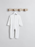 Juniors White Horse Printed Sleepsuit