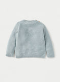 Juniors blue star knitted shirt & pyjama (set of 2) (winter)