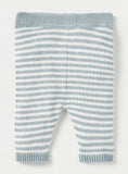Juniors blue star knitted shirt & pyjama (set of 2) (winter)