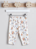 Juniors All Over Orange Flower Printed Shirt & Pyjama Set (Set Of 2)