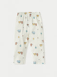 Juniors Car & Bear Printed Shirt & Pyjama Set (Set Of 2)