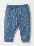 Juniors Colorful Cute Dino Printed Shirt & Pyjama Set (Set Of 2)