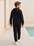 Juniors Dark Navy Zipped Hoodie (Winter)