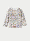Juniors All Over Flower & Horse Printed Shirt & Pyjama Set (Set Of 2)