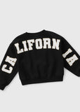 Matalan California Black fleece lined Sweatshirt (Winter)