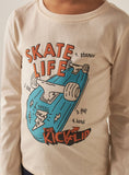 Juniors Skate Life Full Sleeves Tshirt