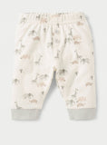 Juniors Hey There Giraffe & Elephant Embroidered Shirt & Pyjama Set (Set Of 2)