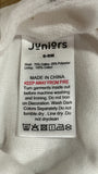 Juniors white sweet dreams hooded fleece sleepsuit (Winter)