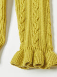 Juniors mustard ribbed turtle neck tshirt (Winter)