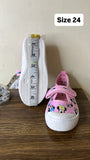 Matalan pink minnie mouse canvas shoes
