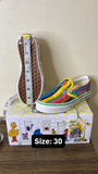 Vans Colorful Slip On Shoes (Box Packaging)