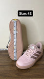 Adidas Pink Shoes With Logo