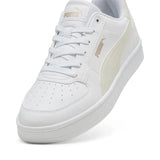 Puma Grey & White Colorblock Perforated Shoes (Box Packaging)