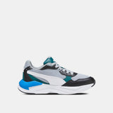 Puma Grey & Blue Colorblock Shoes (Box Packaging)