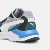 Puma Grey & Blue Colorblock Shoes (Box Packaging)
