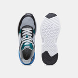 Puma Grey & Blue Colorblock Shoes (Box Packaging)