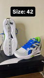 Puma Blue & White Coloblock Shoes (Box Packaging)