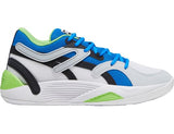 Puma Blue & White Coloblock Shoes (Box Packaging)