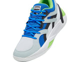 Puma Blue & White Coloblock Shoes (Box Packaging)