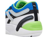 Puma Blue & White Coloblock Shoes (Box Packaging)