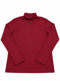 Juniors Mahroon Turtle Neck Shirt (Winter)