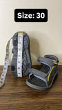 Shoe Express Grey Boys Sandals