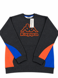 Kappa Black Colorblock Fleece Lined Sweatshirt (Winter)