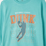Juniors Dunk Printed Fullsleeves Tshirt