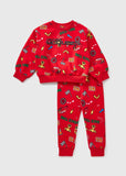 Matalan Red Lightning McQueen Fleece Shirt & Pyjama Shirt (Set Of 2) (Winter)