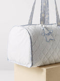 Cambrass All-Over Star Print Diaper Bag with Double Handle
