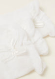 Juniors white bow socks (pack of 3)