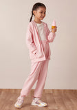 Juniors pink girls hoodie (Winter)