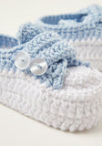 Giggles infant knitted booties (Box Packaging)