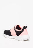 Oaklan black & pink slip on shoes (New)