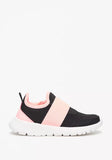 Oaklan black & pink slip on shoes (New)