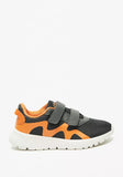 Oaklan orange pattern shoes