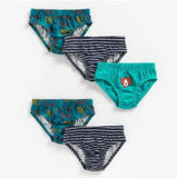 Mothercare animal & stripe briefs (set of 5)