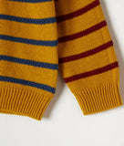 Juniors mustard knitted pullover