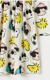 Peanuts snoopy white frock