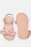 Shoeexpress pink bow sandals