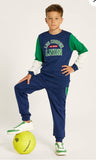 Lee cooper navy Jog pants (Fleece lined) (Winters)