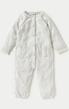 Juniors solid grey knitted sleepsuit (Winter)